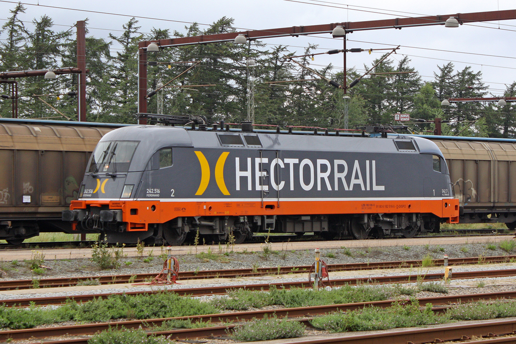 Die 242.516 Ferdinand in Padborg am 05,08,11