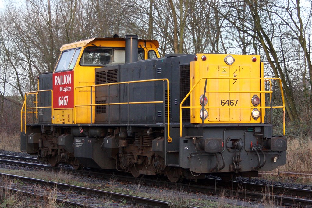 Die 6467 von Railion NL in W�lfrath Flandersbach . am 07,12,09