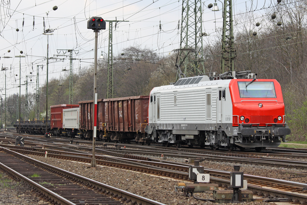 Die E37 531 in Gremberg am 09,04,10