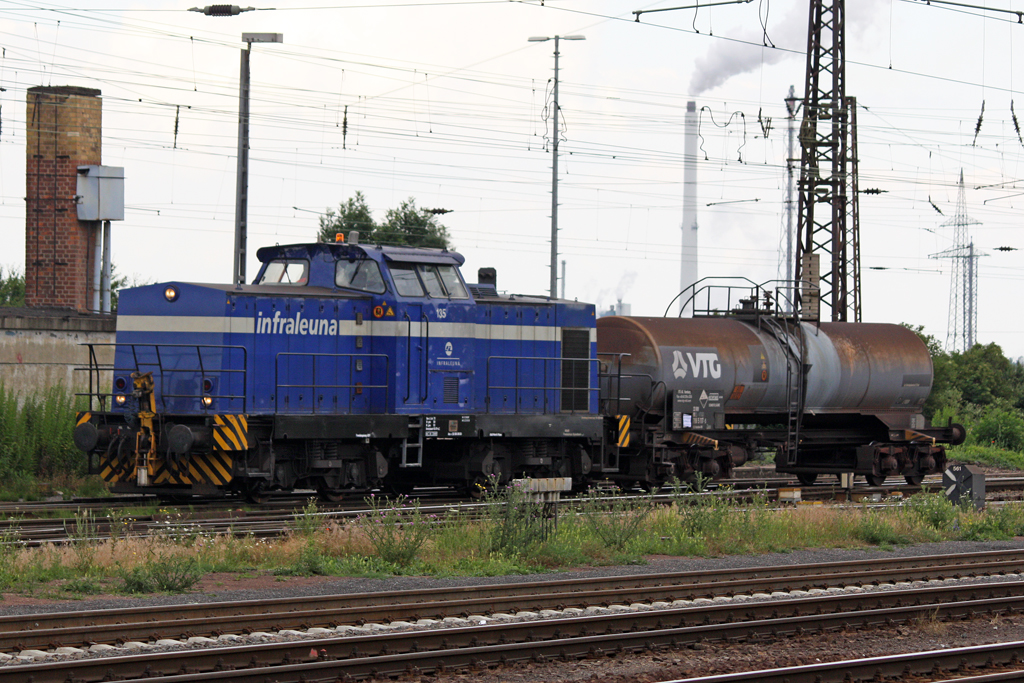 Die InfraLeuna 135 in Gro�korbetha am 06,07,10