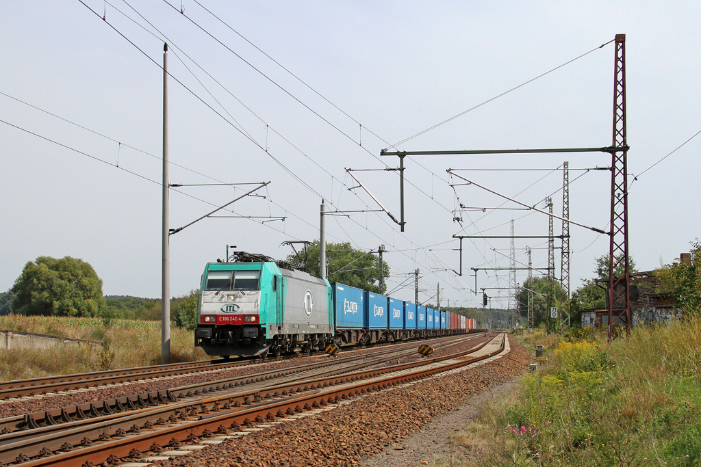 Die ITL 186 242-4 Pillgram am 20,08,12 