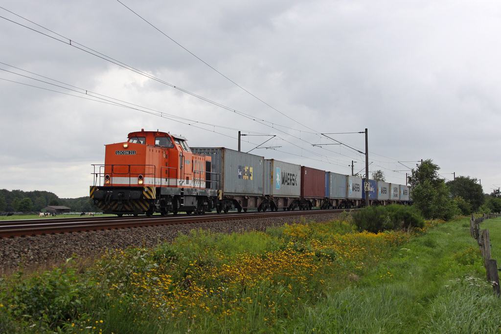 Die Locon 211 in Ramelsloh am 10,08,11 