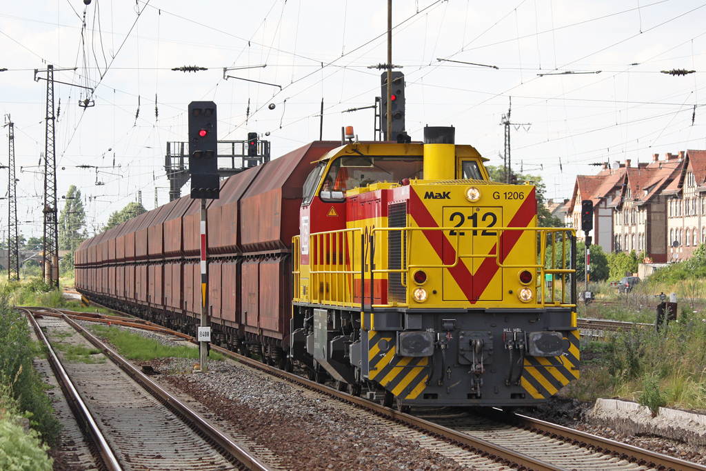 Die MEG 212 in Gro�korbetha am 06,07,10