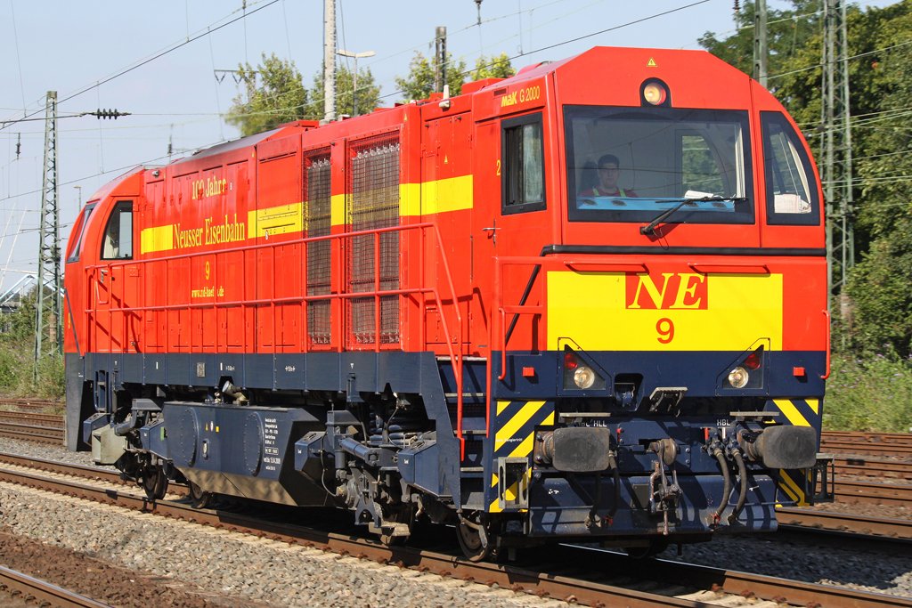 Die NE9 in K�ln West am 04,08,09