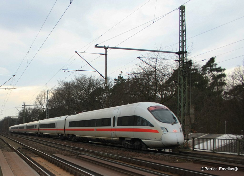 Dieser ICE411T kam vom Frankfurter Hbf und fuhr als ICE nach Wien. Viel Spa� dabei.

