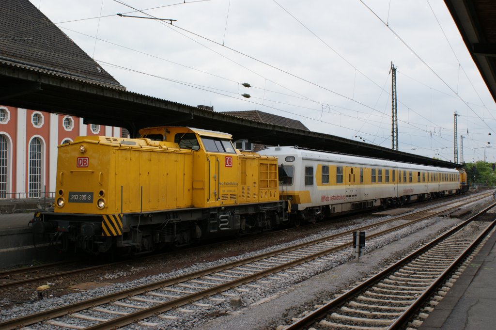 Dieser Messzug stand am 14.05.2010 in Hamm w�hrend einer Pause