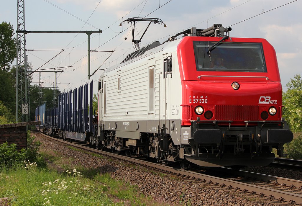 E37 520 in Porz Wahn am 04.05.2011