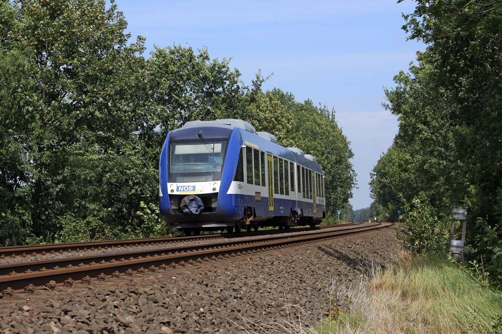 Ein unbekanter LINT der NOB in Moorhusen am 03,08,11