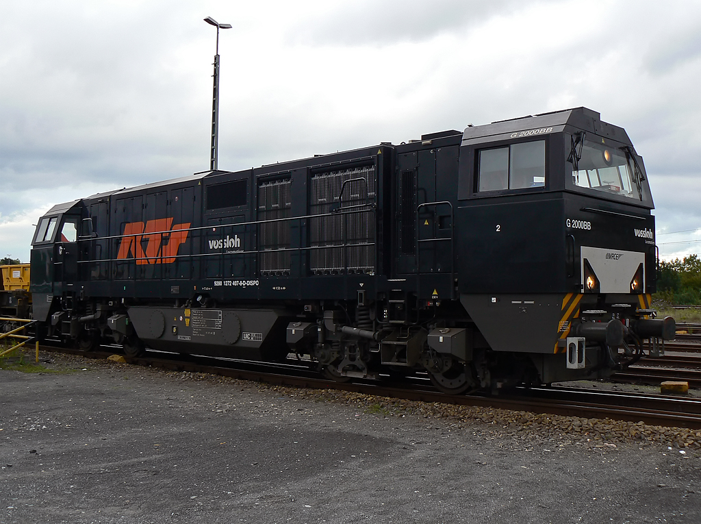 Eine MRCE / RTS MaK G2000BB in Kalk am 16.09.2010
