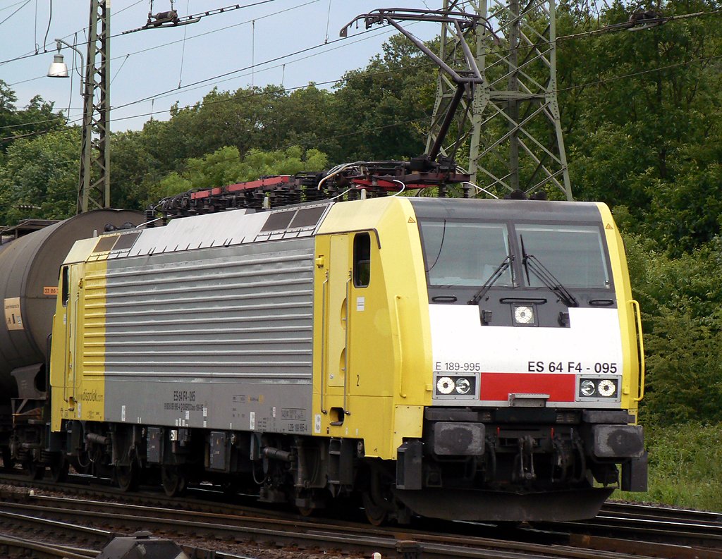 ES 64 F4-095 / E189-995 in Gremberg am 08.06.2010 