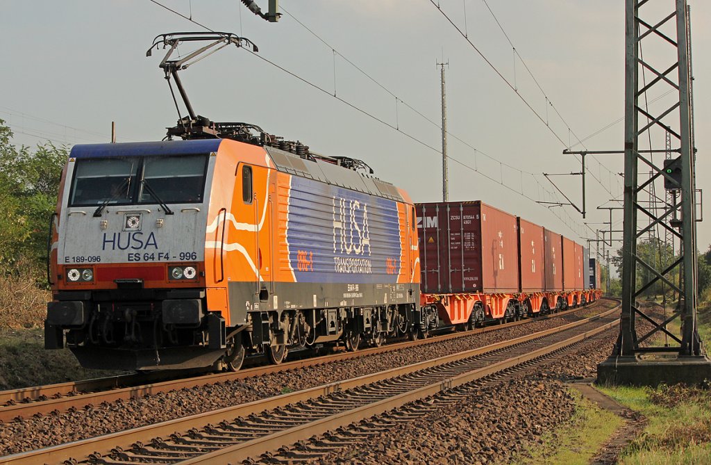 ES 64 F4-996  HUSA  in Porz Wahn am 27.09.2011