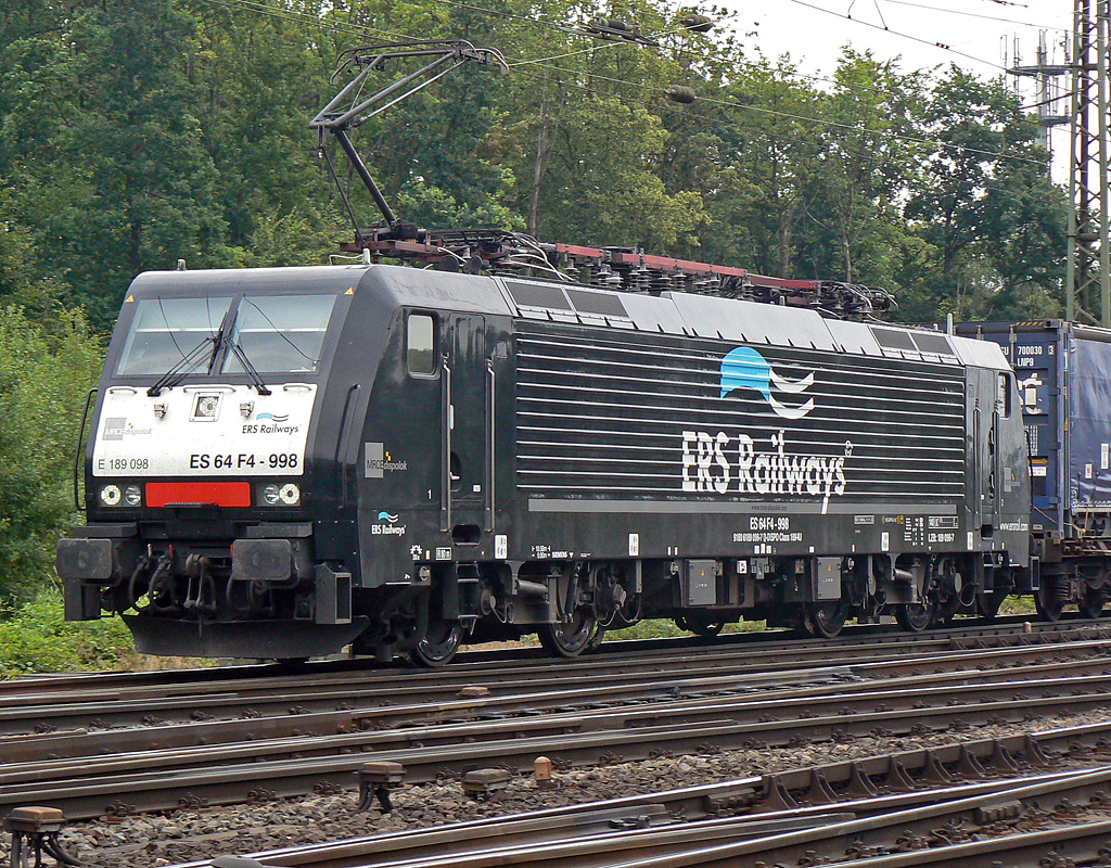 ES 64 F4 998 / E189 098 in Gremberg am 29.06.2010