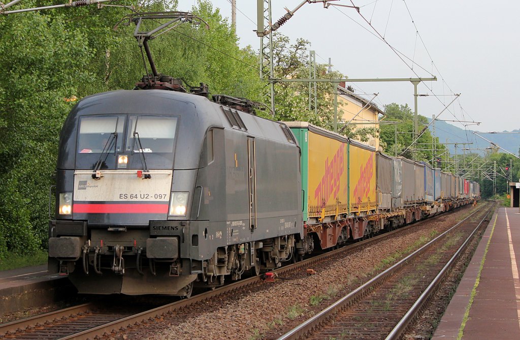 ES 64 U2-97 am FERCAM in Bonn Oberkassel am 06.05.2011
