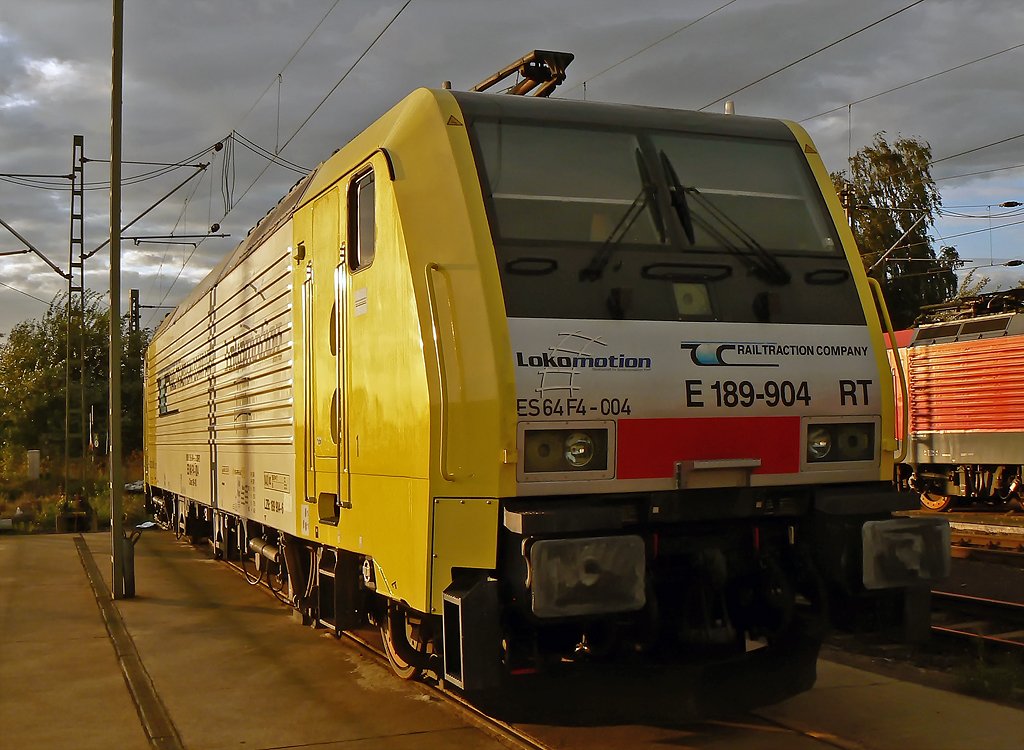 ES64F4-004 / E189 904 in Gremberg im Sept.09