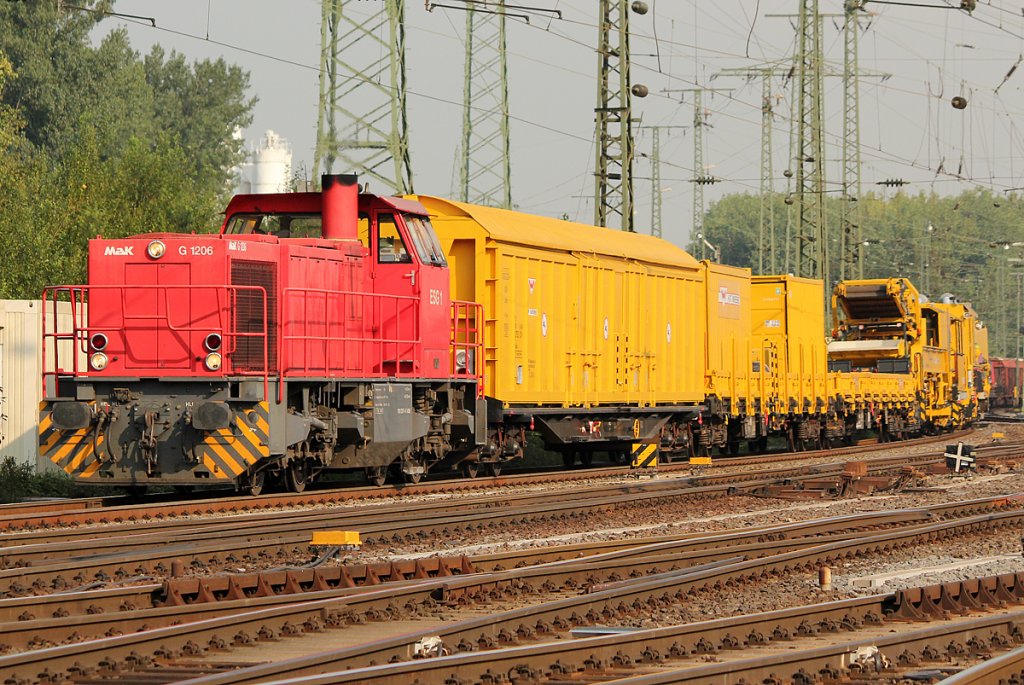 ESG 1 mit Wiebe Bauzug in Gremberg am 23.08.2011