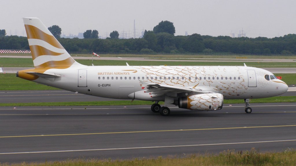 G-EUPH British Airways A319