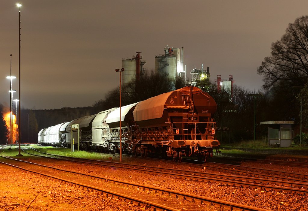 Hier mal Dornap-Hahnenfurth bei Nacht am 18.11.09