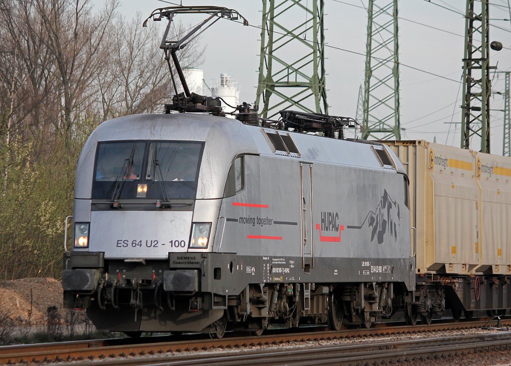 HUPAC ES 64 U2-100 im Portrait in Gremberg am 24.03.2011 