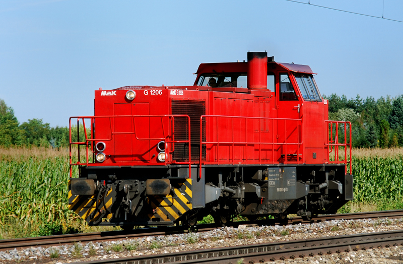 MAK 1206, aufgenommen am 12.08.12, in Gersthofen.