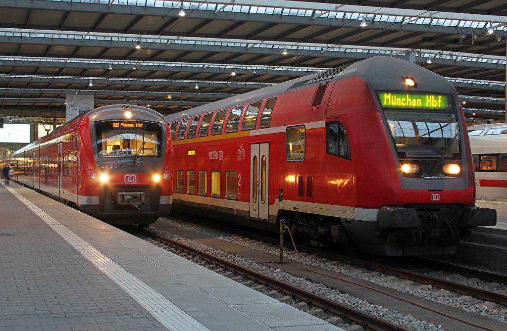 Nahverkehrstreffen in M�nchen Hbf am 29.07.2011