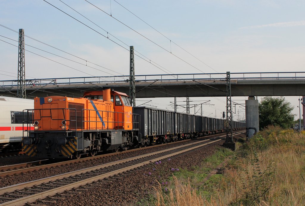 Northrails Lok 6 bei Porz(Rhein) am 04.09.2012