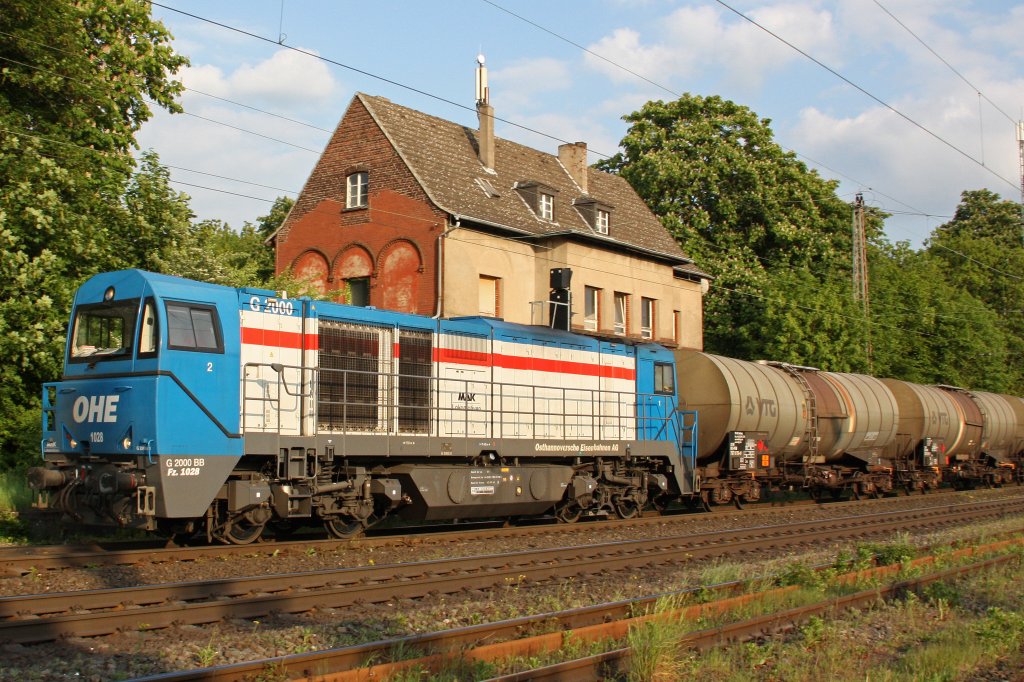 OHE 1028 am 21.5.10 in Ratingen-Lintorf