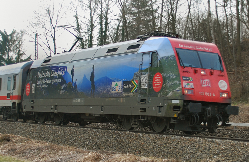 Portrait 101 083-4, packendes S�dafrika. Aufgenommen am 08.04.13, in Neuoffingen.