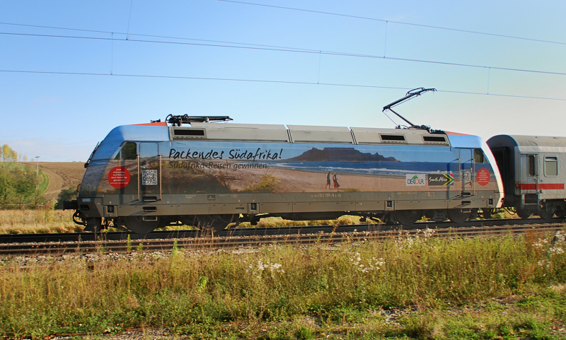 Portrait 101 118-8, packendes S�dafrika, aufgenommen am 16.10.12, in Jettingen.