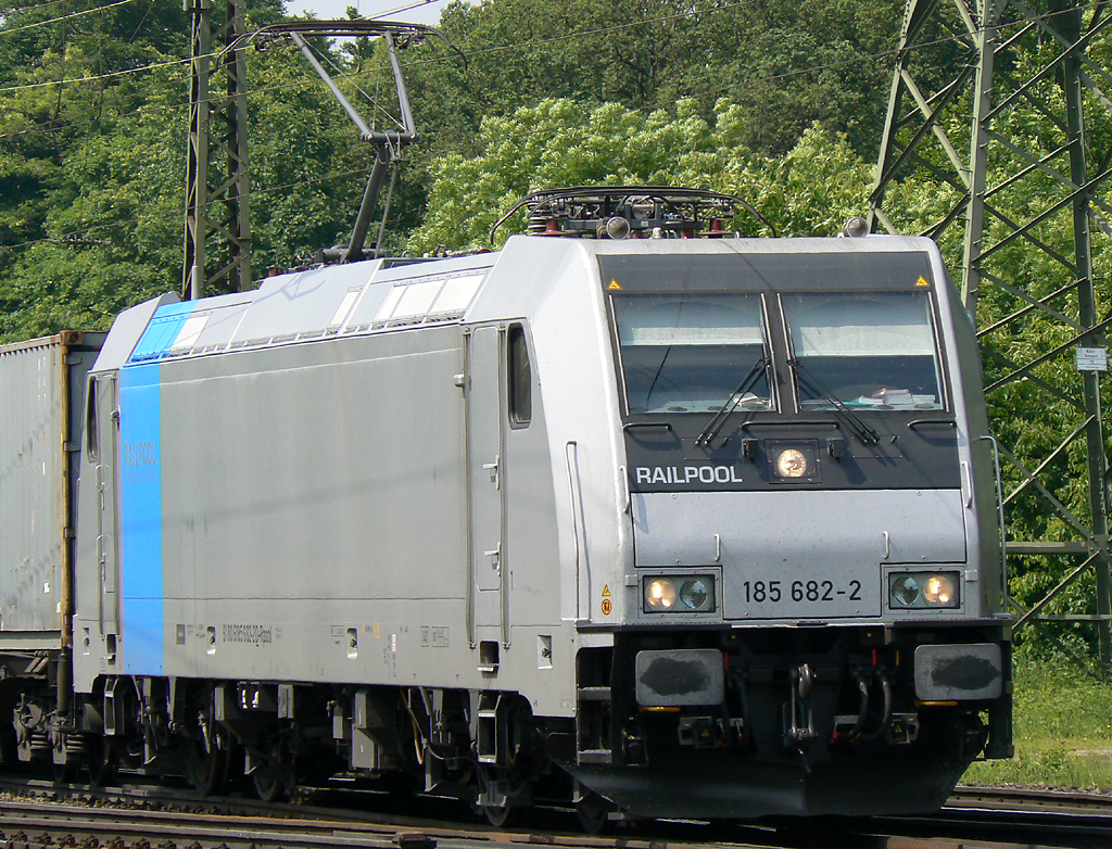 Railpools 185 682-2 in Gremberg am 27.05.2010