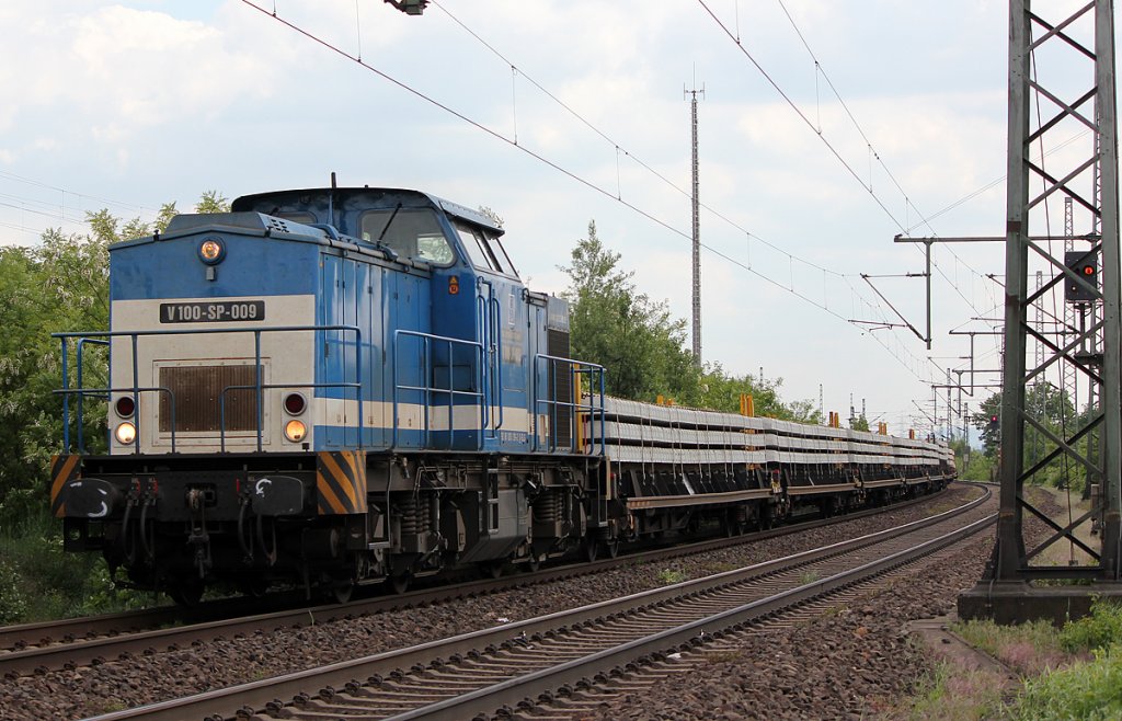 Spitzke V100-SP-009 in Porz Wahn am 04.05.2011