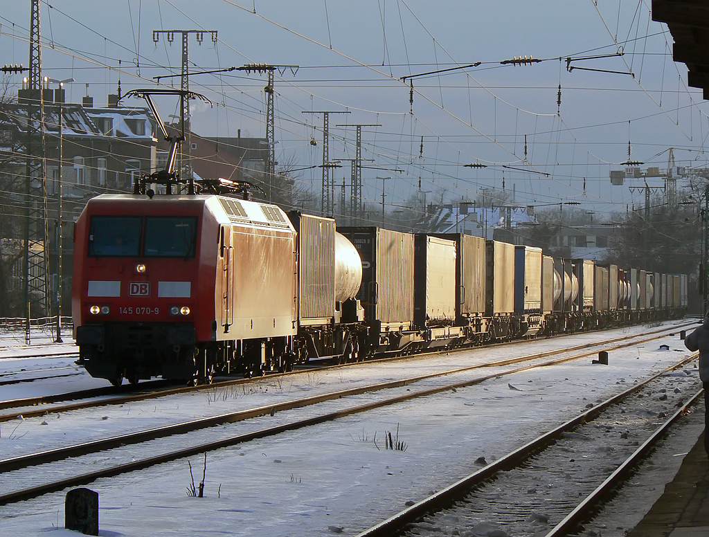 Stimmungsbild aus K�ln West am 30.12.2010