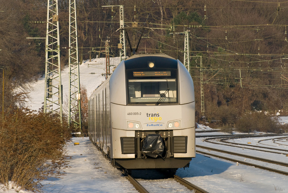 Trans-Regio Express Fotografiert am 30.12.2010 in K�ln/West