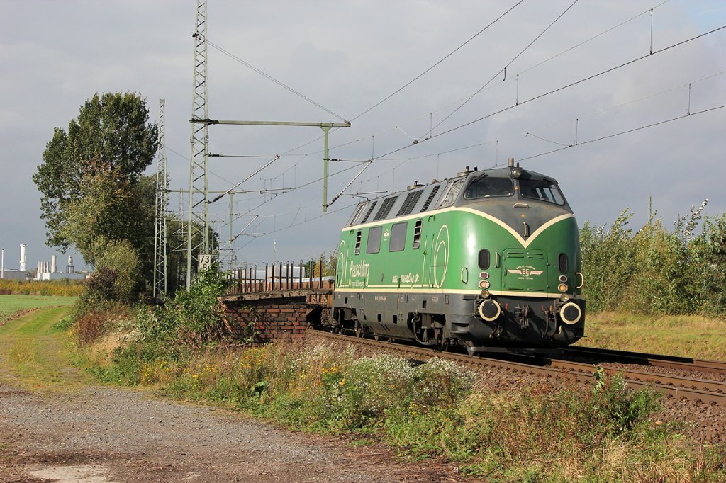 V200 053 in Porz Wahn am 07.10.2011