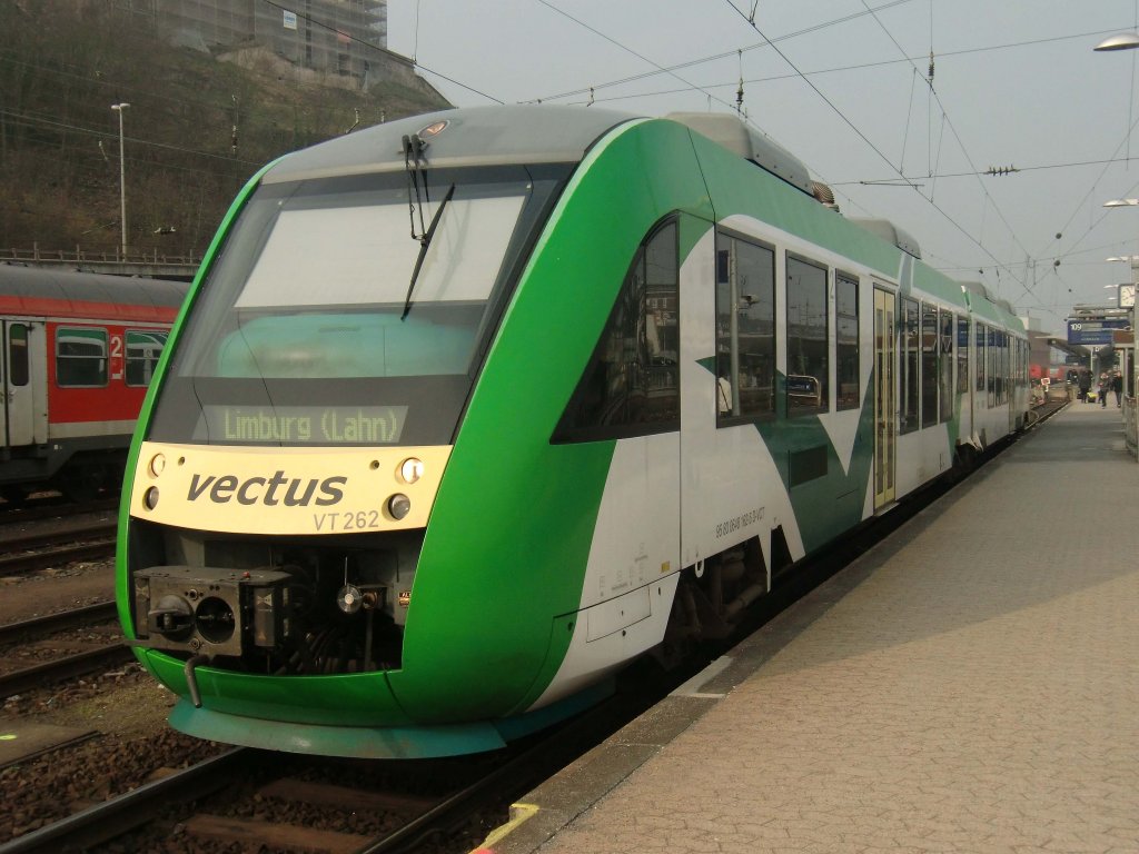 Vectus VT262 am 05.03.11. in Koblenz Hbf.