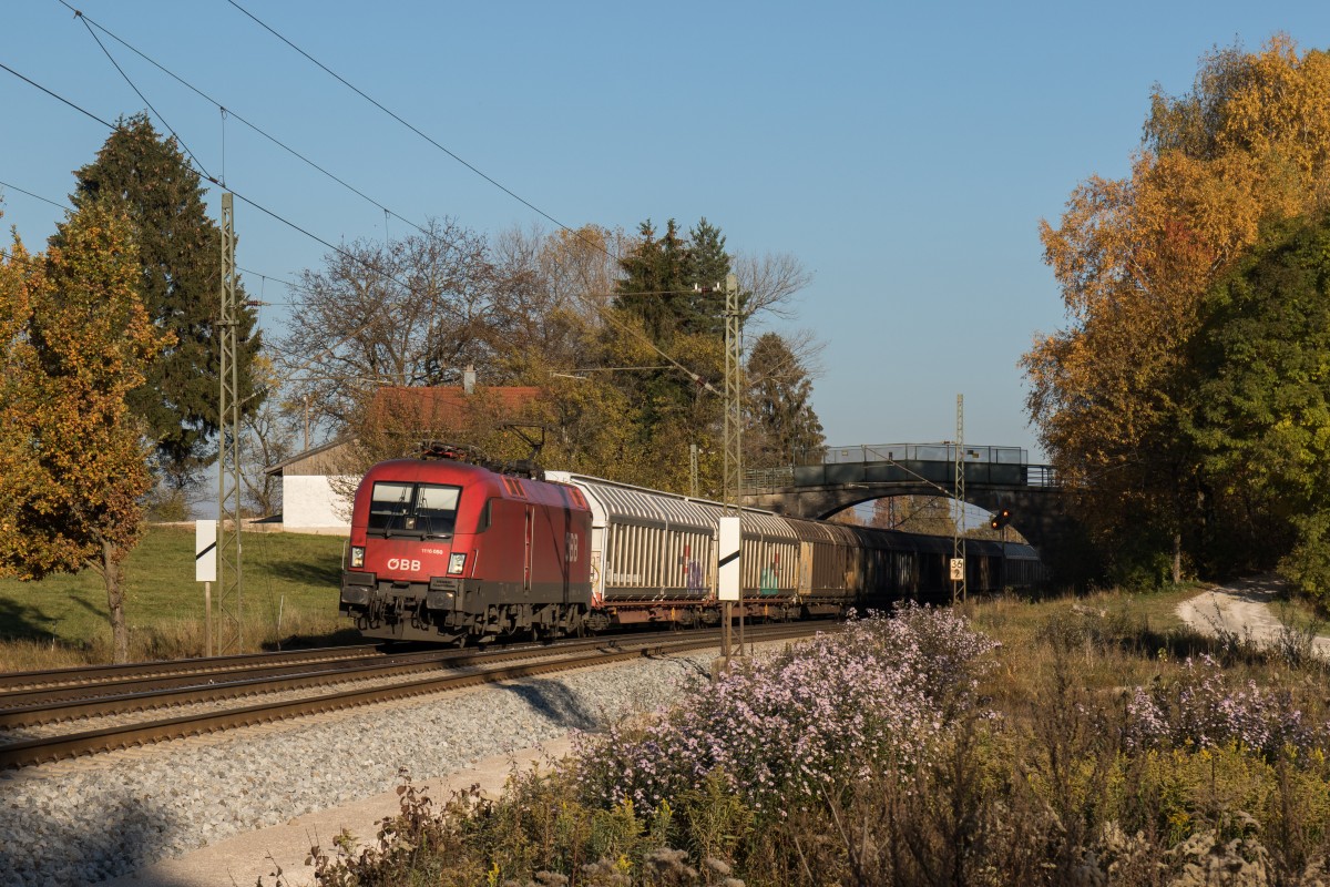 1116 050 am 31. Oktober 2015 bei �bersee am Chiemsee.