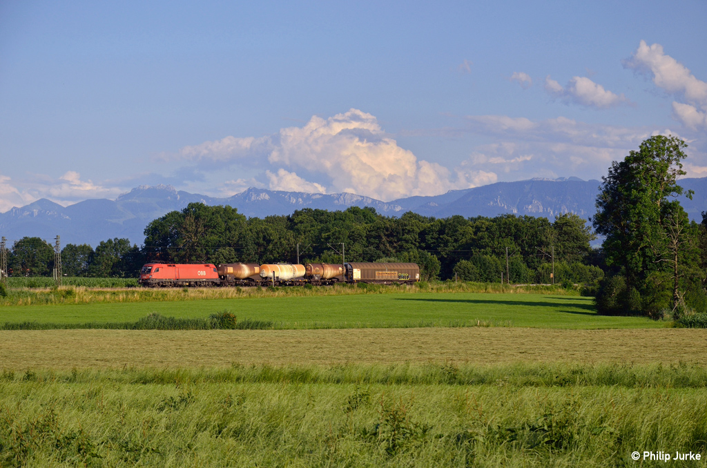 1116 097-7 mit einer Übergabe am 15.07.2014 bei Aubenhausen.
