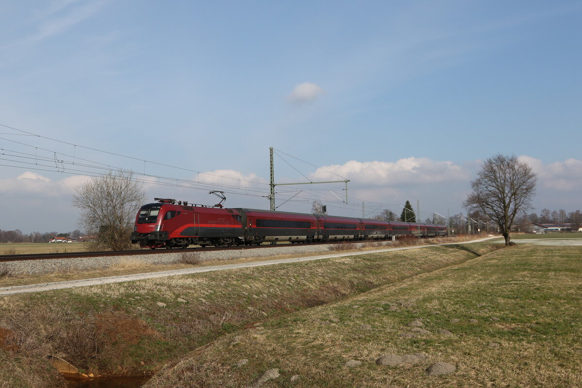 1116 156 war am 4. M�rz 2026 bei �bersee in Richtung Rosenheim unterwegs.