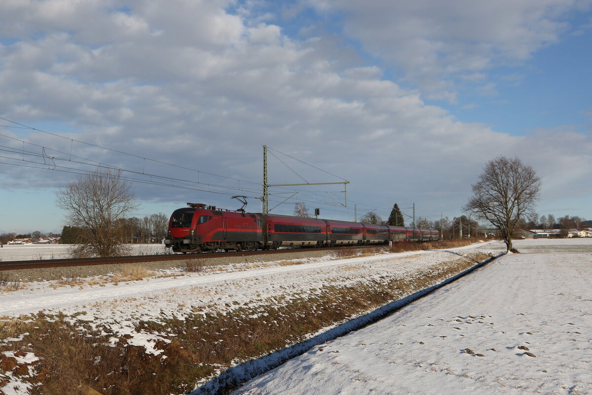 1116 239 war am 3. Januar 2026 bei �bersee am Chiemsee in Richtung Rosenheim unterwegs.