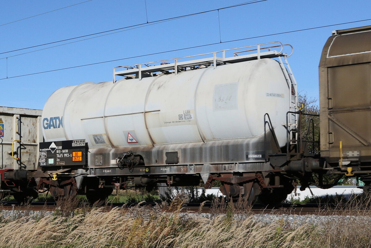 7465 993 (Zcs) von  GATX  am 20. Oktober 2021 bei �bersee.