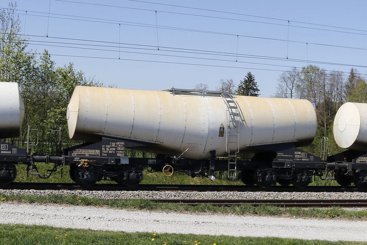 7829 697 (Zacns) von  Atir-Rail  am 21. April 2019 bei Grabenst�tt.