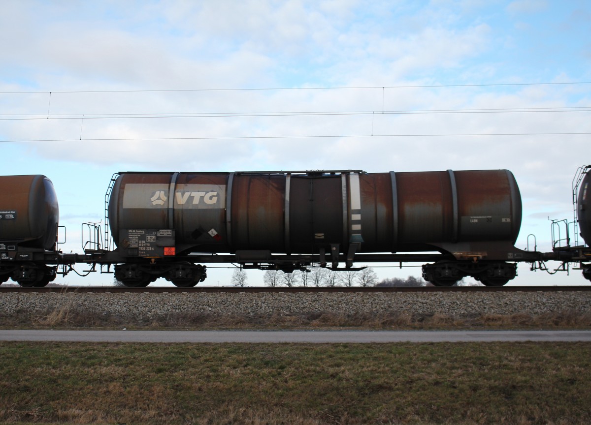 7836 228-5 (Zans)  von  VTG  am 6. Januar 2016 bei �bersee.