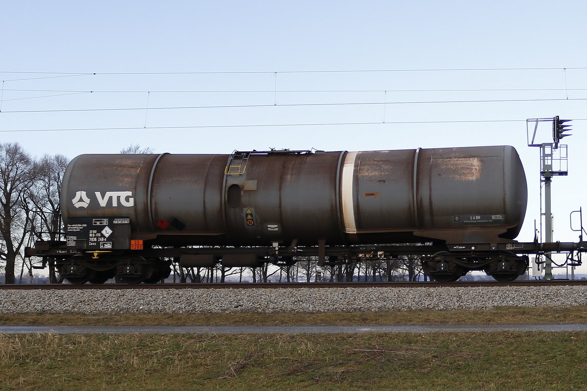 7836 248 (Zans) von  VTG  am 28. Dezember 2018 bei �bersee.