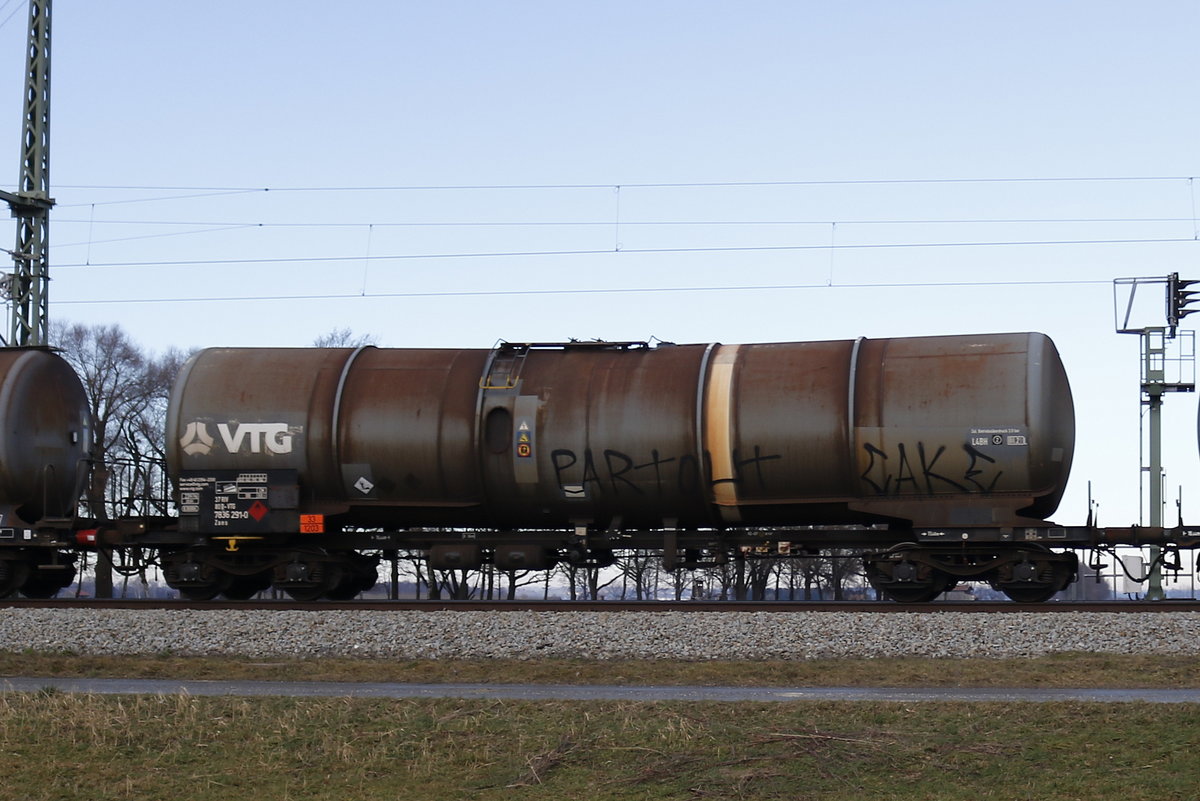 7836 291 (Zans) von  VTG  a, 28. Dezember 2018 bei �bersee.