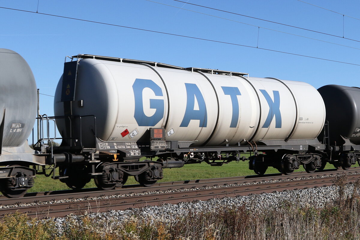 7836 771 (Zans) von  GATX  am 20. Oktober 2021 bei �bersee.