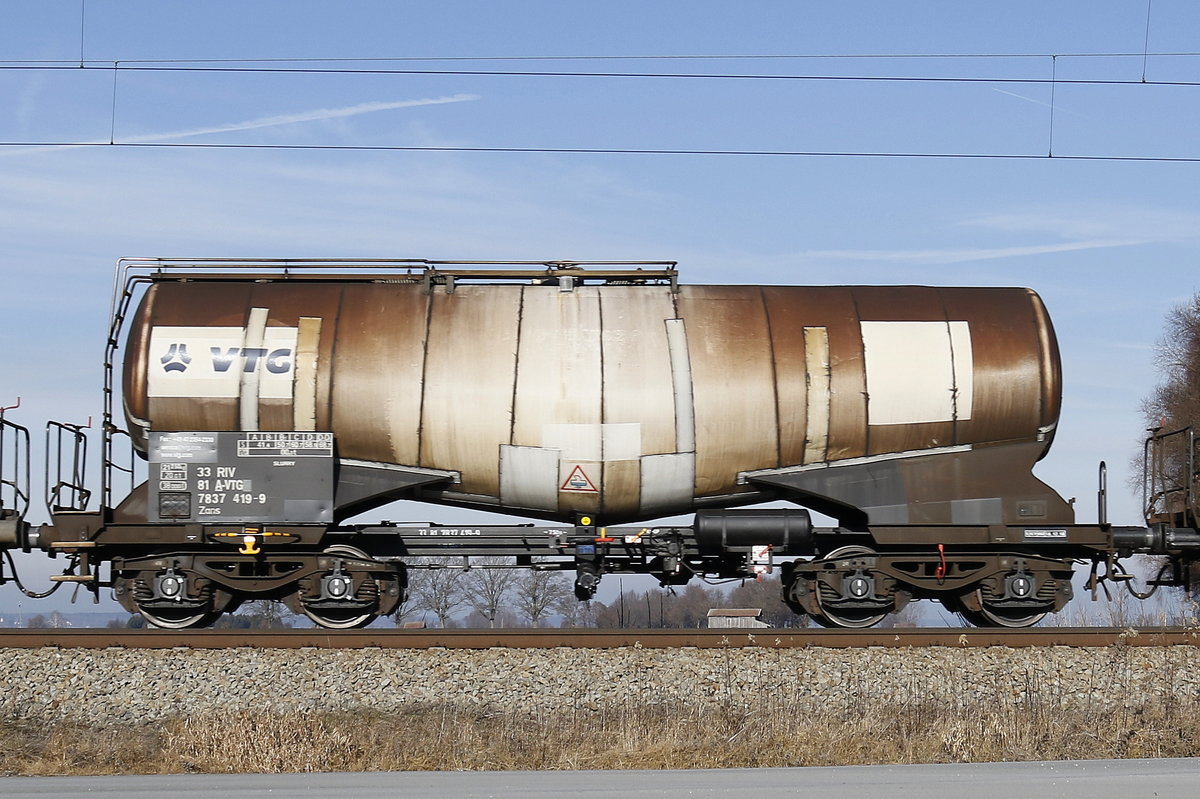 7837 419 (Zans) von  VTG  am 2. Januar 2017 bei �bersee.