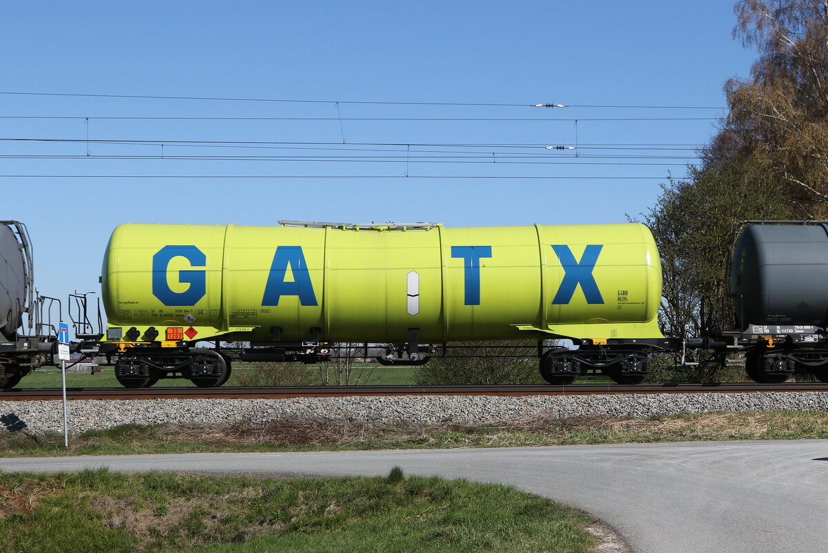 7838 104 (Zacns) von  GATX  am 8. April 2026 bei �bersee.