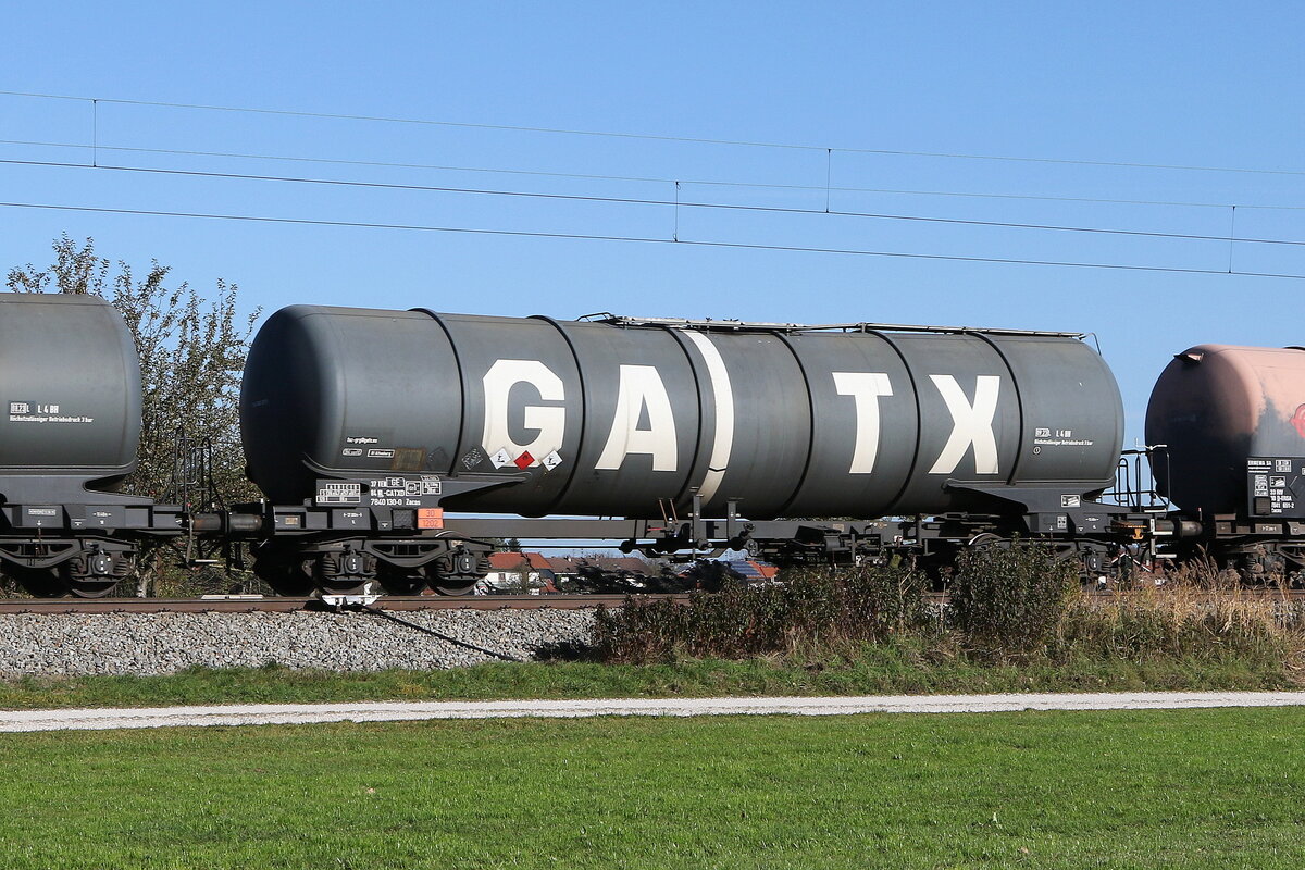 7840 130 (Zacns) von  GATX  am 31. Oktober 2022 bei �bersee.