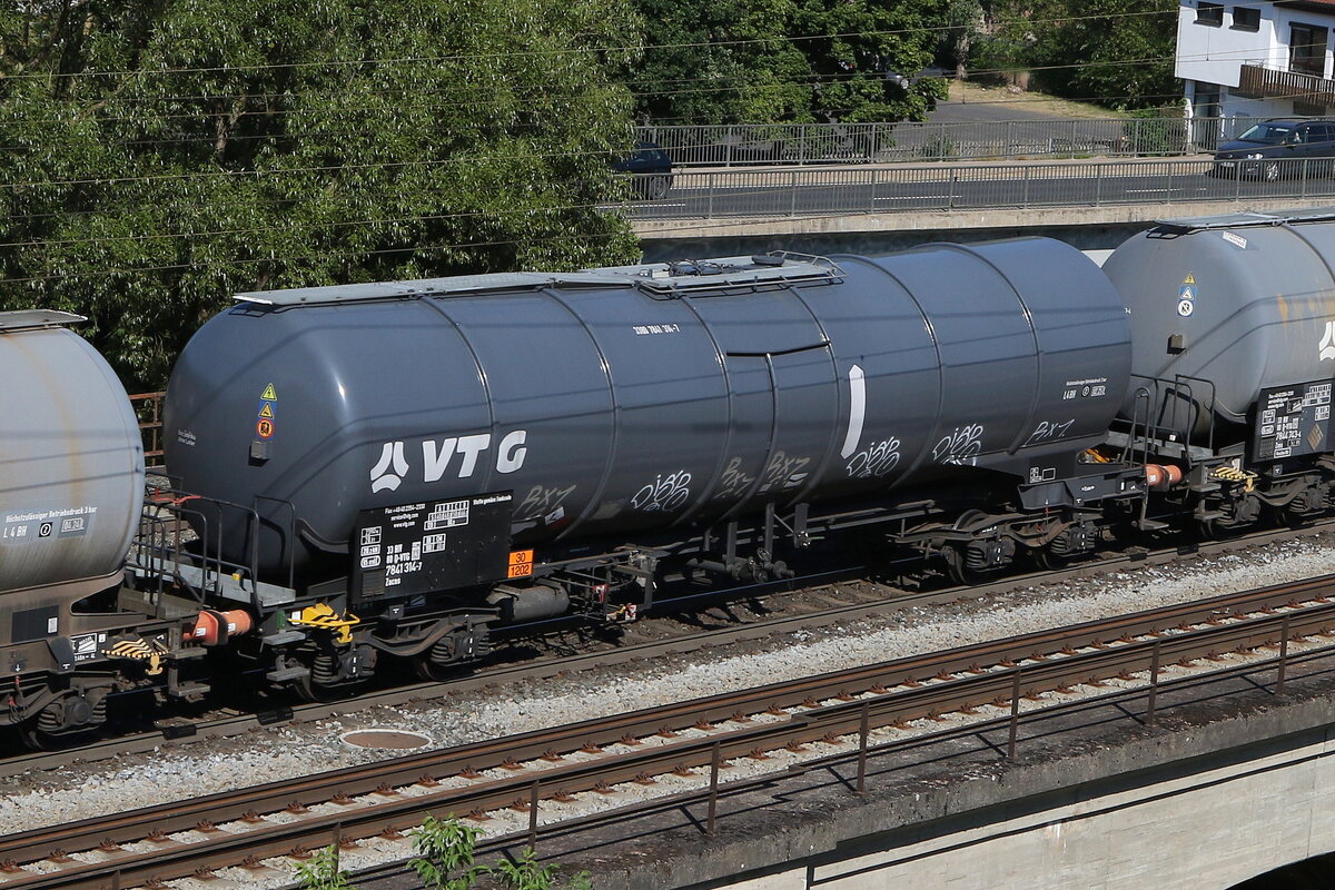 7841 314 (Zacns) von  VTG  am 8. August 2022 bei Gem�nden.