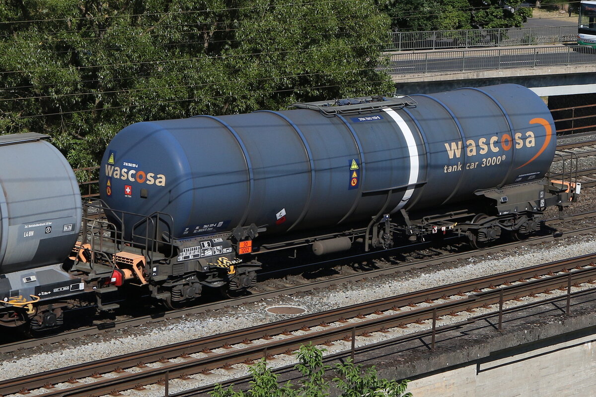 7843 159 (Zans) von  WASCOSA  am 8. August 2022 bei Gem�nden.