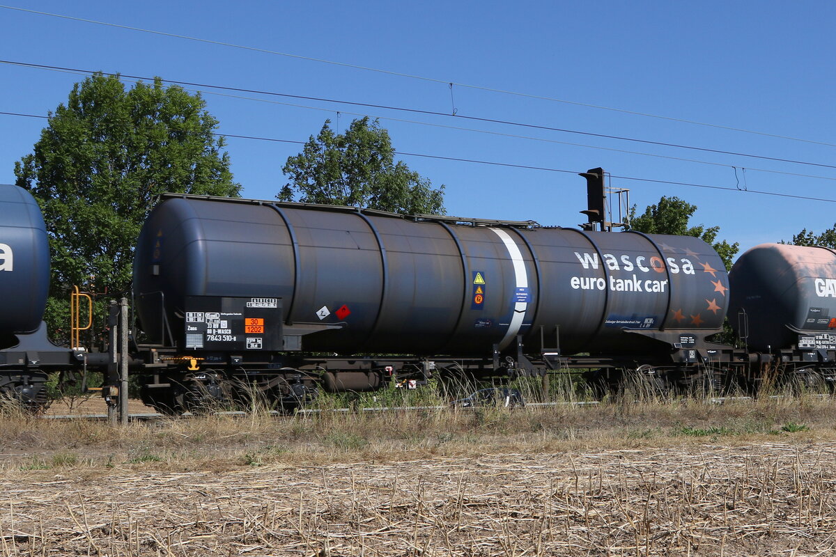 7843 510 (Zans) von  WASCOSA  am 6. August 2022 bei Th�ngersheim.